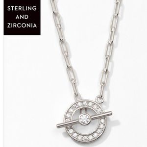 Touchstone Crystal by Swarovski TOGETHER AGAIN little black dress necklace BNIB